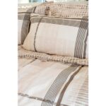 Altınbaşak % 100 Pamuk Ranforce Çift Kişilik  Nevresim Takımı Foster Sabre (Havlu Hediyeli) - Görsel 3