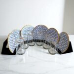 Sudedi Home Mavi Beyaz 6 Kişilik Çay Bardağı Seti - Görsel 3