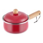 Karaca Elvin Emaye Kapaklı Sosluk Kırmızı 14 cm