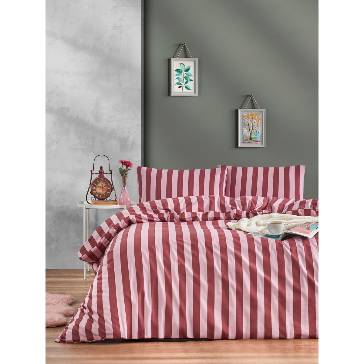 110001176578134.jpg Tabu Home Ranforce Çift Kişilik Nevresim takımı - Görsel 1