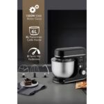 Sinbo SMX-2769 Stand Mikser - 1300 W, 6 Litre, 8 Hız Seçeneği, Sıçrama Koruma Özellikli Paslanmaz Çelik Kase - Görsel 2