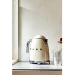 Smeg  50 Style Retro Krem 1,7 Lt Paslanmaz Çelik Kettle Klf03creu