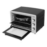 Simfer Midi Fırın 34 lt Inox 4 Fonksiyon Statik Pişirme Termostatlı Isı Kontrol Mekanik Zamanlayıcı - Görsel 3