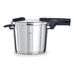 Fissler Vitaquick Glossy 6 Litre Düdüklü Tencere + Kırmızı Cenit Tava Set - Görsel 3