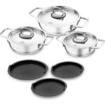 Jumbo New Myra 9 Parça Çelik Sahan Seti - Görsel 5