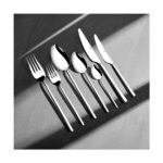 Nehir Gloria Sade 12 Kişilik 84 Parça Kutulu Çatal Kaşık Bıçak Takımı - Görsel 2