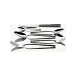 Nehir Gloria Sade 12 Kişilik 72 Parça Kutulu Çatal Kaşık Bıçak Takımı - Görsel 2