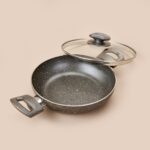 Mehtap Granit Cam Kapaklı 6 Parça Sahan Set - Görsel 4