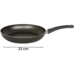 Mehtap Onyx Çift Taraf Teflon Tava - Siyah - 22 cm - Görsel 4