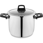 Schafer Cooky Düdüklü Tencere Seti 4+6,5 L-Siyah/Gri - Görsel 3