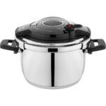 Schafer Cooky Düdüklü Tencere Seti 4+6,5 L-Siyah/Gri - Görsel 4