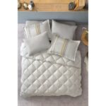 Yataş Bedding Pamena Tek Kişilik Pamuk Uyku Seti 155x215 cm – Çizgili Gri, Terletmeyen ve Çift Taraflı Tasarım - Görsel 4