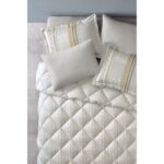 Yataş Bedding Pamena Tek Kişilik Pamuk Uyku Seti 155x215 cm – Çizgili Gri, Terletmeyen ve Çift Taraflı Tasarım - Görsel 5