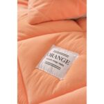 Karaca Home Smart Comfort Orange Tek Kişilik Mikrofiber Uyku Seti 155x215 cm – Klasik Desenli, Lastikli Çarşaflı - Görsel 5