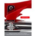 Hascevher Esila 12 lt Güveç Düdüklü Tencere Kırmızı - Görsel 4