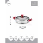 Hascevher Yaprak 26X06cm Kırmızı Karnıyarık - Görsel 3