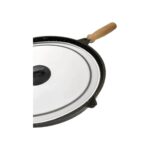 Polochef Kapaklı Döküm Granit Balık ve Börek Tavası 34 cm - Görsel 3