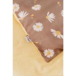 Riva İstanbul Kahve Papatyalı Çift Kişilik Nevresim Takımı Pamuklu - Görsel 5