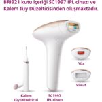 Philips Lumea  BRI921/00 Lazer Epilasyon IPL Tüy Alma Cihazı+Kaş Düzeltici,Yüz+Vücut+Hassas Bölge Kullanımı - Görsel 2
