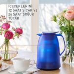 Tefal Mambo 1 Litre Paslanmaz Çelik Isı Yalıtımlı Termos – Sızdırmaz Kapaklı, Sıcak ve Soğuk İçecekler İçin, Mavi - Görsel 4