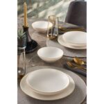 Güral Porselen Atina 18 Parça Gold Bone 6 Kişilik Yemek Takımı – Şık, Dayanıklı ve Zarif Tasarım - Görsel 3