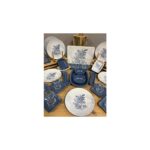 Demet Çeyiz Aksesuar Takım Kahvaltı Blue Magıc 46 Parça 12 Kişilik - Görsel 5