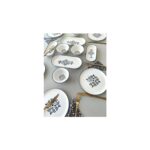 Yiğit Seramik Züccaciye Siyah Isırgan Model 6 Kişilik 14 Parça Kahvaltı Takımı 1 - Görsel 2