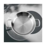 Nehir Silver Çelik 6 Parça Sahan Seti - Gri - Görsel 3