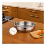 Amboss Ambos Saphire Paslanmaz Çelik 28 cm Kapaksız Çelik Tava - Görsel 2