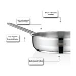 Amboss Ambos Saphire Paslanmaz Çelik 28 cm Kapaksız Çelik Tava - Görsel 3