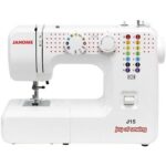 Janome J15 Manuel Dikiş ve Nakış Makinesi – 13 Desen, İlik Açma, Zigzag, Esnek Dikiş ve Dahili Aydınlatma