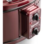 Şamdan Termostatlı, Cam Kapaklı, 42 Lt Yuvarlak Davul Fırın – Emaye-Alüminyum Gövde, Enerji Tasarruflu Çok Fonksiyonlu - Görsel 3