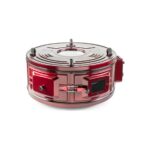 Şamdan Termostatlı, Cam Kapaklı, 42 Lt Yuvarlak Davul Fırın – Emaye-Alüminyum Gövde, Enerji Tasarruflu Çok Fonksiyonlu - Görsel 4