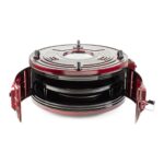 Şamdan Termostatlı, Cam Kapaklı, 42 Lt Yuvarlak Davul Fırın – Emaye-Alüminyum Gövde, Enerji Tasarruflu Çok Fonksiyonlu - Görsel 5