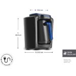 Karaca Hatır Neo-S Sütlü Türk Kahve Makinesi 5 Fincan Kapasiteli Azure Blue - Görsel 2