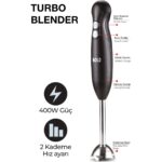 Bold Siyah Turbo Çubuk Blender - Görsel 4