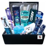 Arko Men Erkek Damat Bohçası Için Damat Nişan Sandığı ve Damat Tıraş Bakım Ürünleri 12 Parça