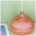 Bood Technology Hava Nemlendirici Vazo LED Lamba Aroma Difüzörü Koku Giderici Oda Kokusu Buhar Makinesi - Görsel 2