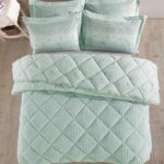 Otelonia Striped Jakarlı Wellsoft Çift Kişilik Uyku Seti Lastikli Çarşaflı 4 Parça - Görsel 4