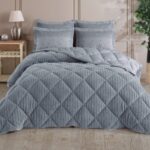 Otelonia Striped Jakarlı Wellsoft Tek Kişilik Uyku Seti Lastikli Çarşaflı 3 Parça - Görsel 2