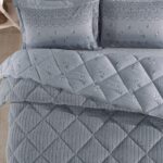 Otelonia Striped Jakarlı Wellsoft Tek Kişilik Uyku Seti Lastikli Çarşaflı 3 Parça - Görsel 5