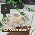 Dmt Copper Home Bakır Kahvaltılık Tabak Tava Model Mini 3'lü Set Kırmızı - Görsel 3