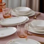 Güral Porselen Camelia 54 Parça 12 Kişilik Yemek Takımı 6710 - Görsel 2