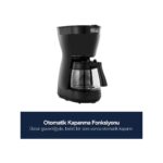 DeLonghi ICM16210 Filtre Kahve Makinesi Siyah - Görsel 3