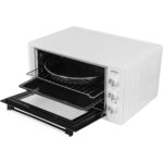 Simfer 4552 Yoğurt Yapma Fonksiyonlu Camlı Kapak Turbo Beyaz 45 Lt Midi Fırın - Görsel 3