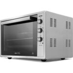 Simfer 7003 Yoğurt Yapma Fonksiyonlu Çift Camlı Kapak Turbo İnox Gri 70 Lt Midi Fırın - Görsel 2