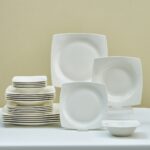 Karaca Mensa 24 Parça 6 Kişilik Yemek Takımı Beyaz