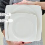 Karaca Mensa 24 Parça 6 Kişilik Yemek Takımı Beyaz - Görsel 5