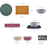 Karaca Stream Bone New Monaco 34 Parça 6 Kişilik Kahvaltı Takımı - Görsel 2