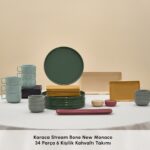 Karaca Stream Bone New Monaco 34 Parça 6 Kişilik Kahvaltı Takımı - Görsel 3